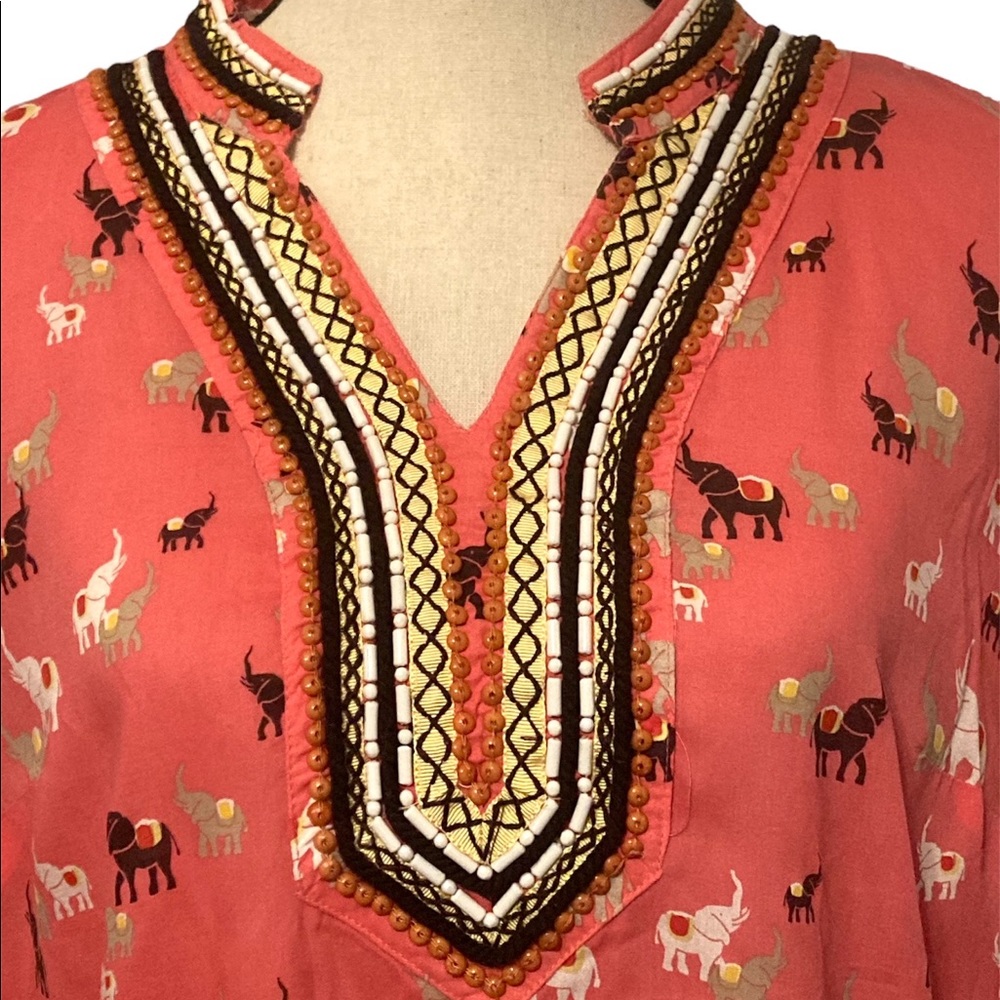 Charter Club elephant tunic - Picture 3 of 10